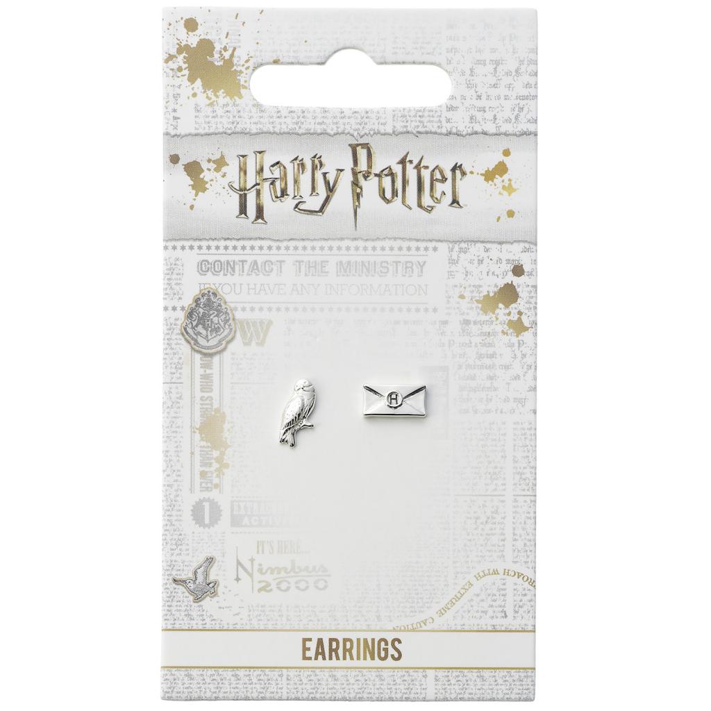 HARRY POTTER - Boucles d'Oreilles - Hedwig & Lettre - 2