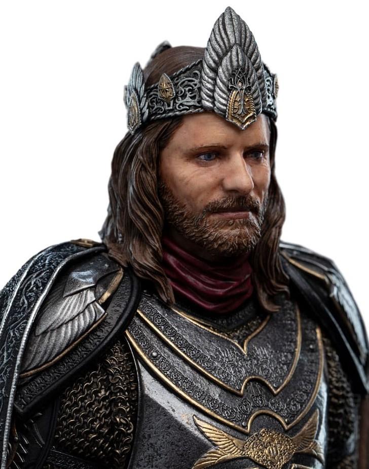 LE SEIGNEUR DES ANNEAUX - Roi Aragorn - Statuette 34cm - 3