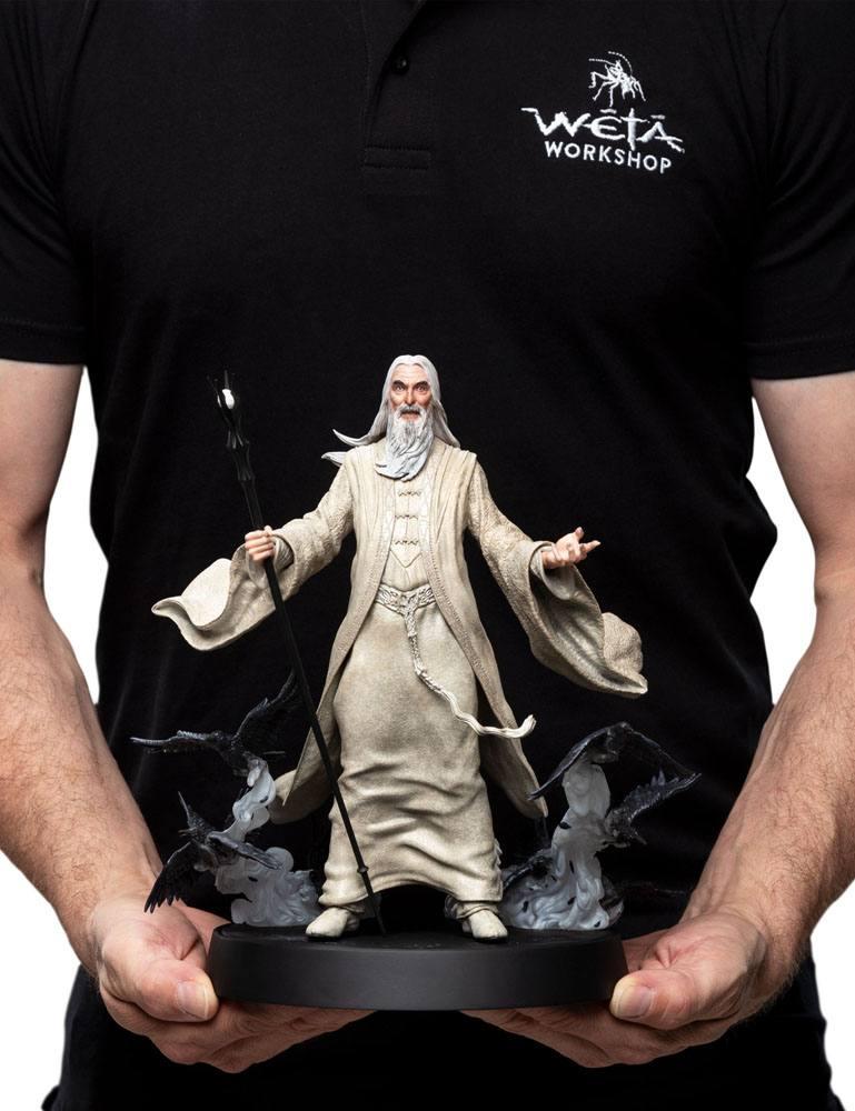 LE SEIGNEUR DES ANNEAUX -Saruman le Blanc -Fig. Figures of Fandom 26cm - 6