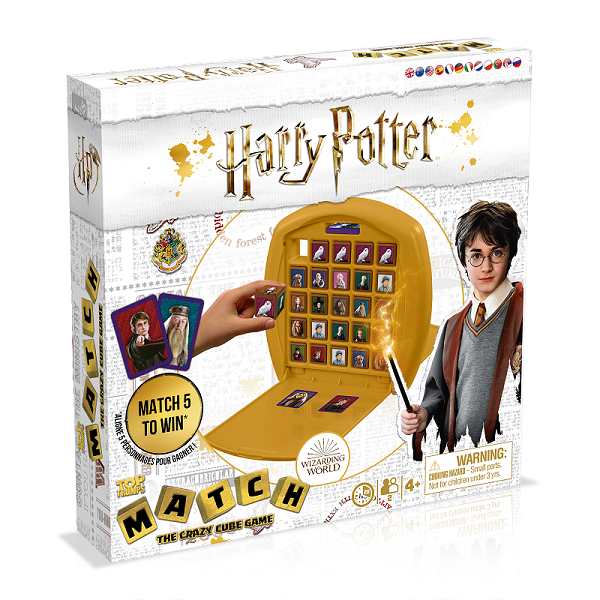 HARRY POTTER - Match - Crazy Cube - Jeu de Société - 2