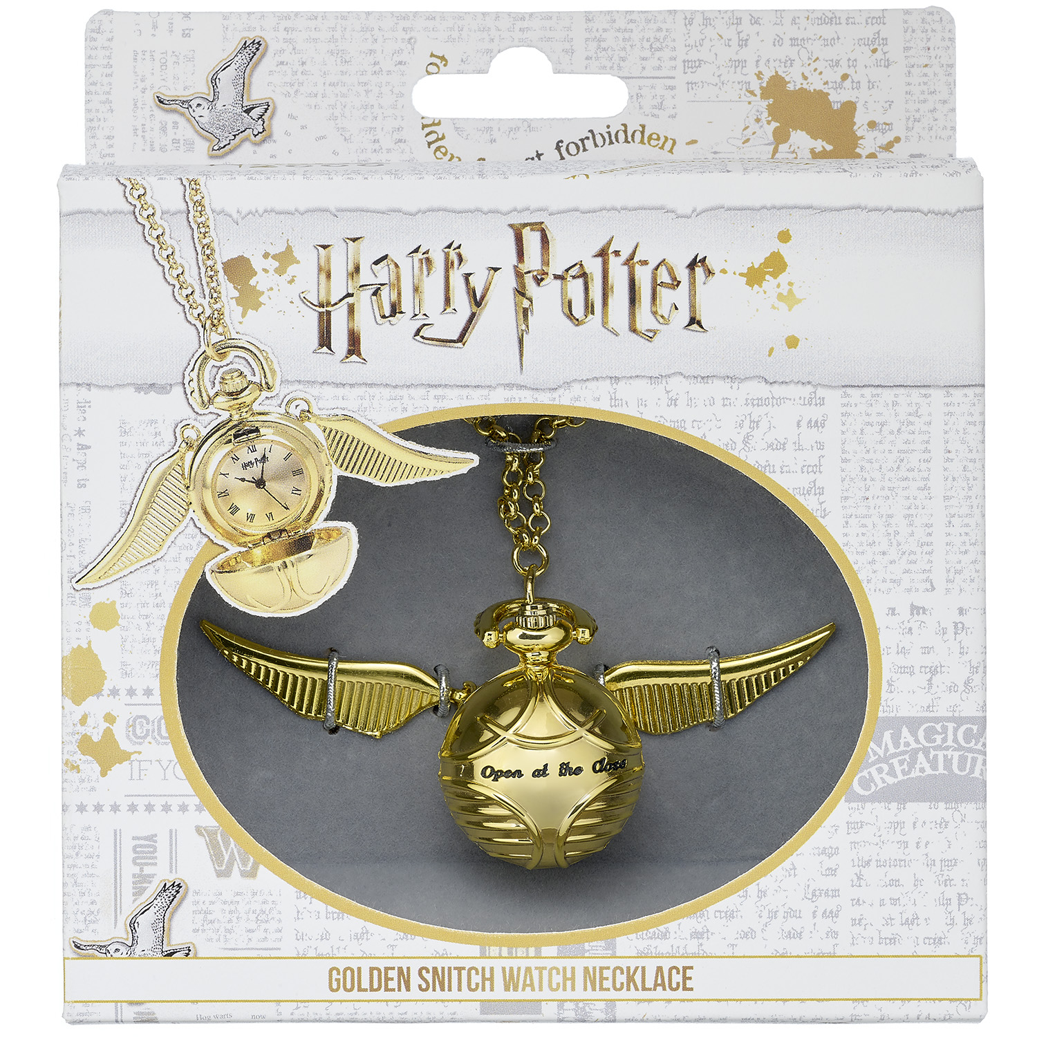 HARRY POTTER - Golden Snitch - Necklace Watch_IMAGE_3
