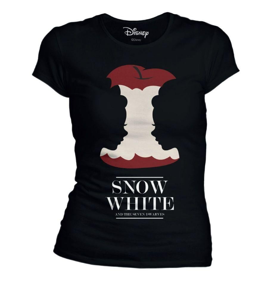 DISNEY Snow White Eat Poison Apple Girl T-Shirt (M