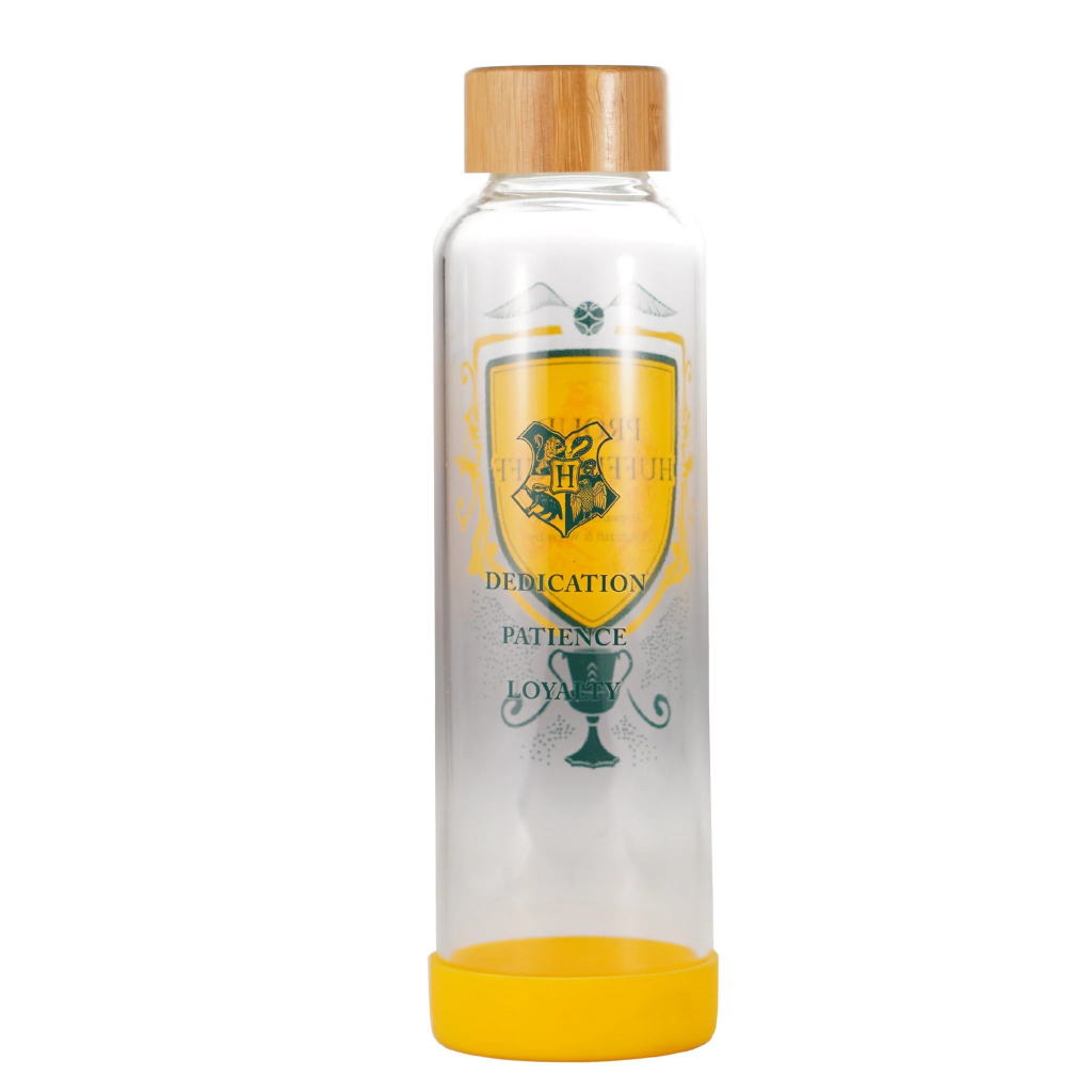 HARRY POTTER - Fier Poufsouffle - Bouteille d'eau en Verre 500ml - 2