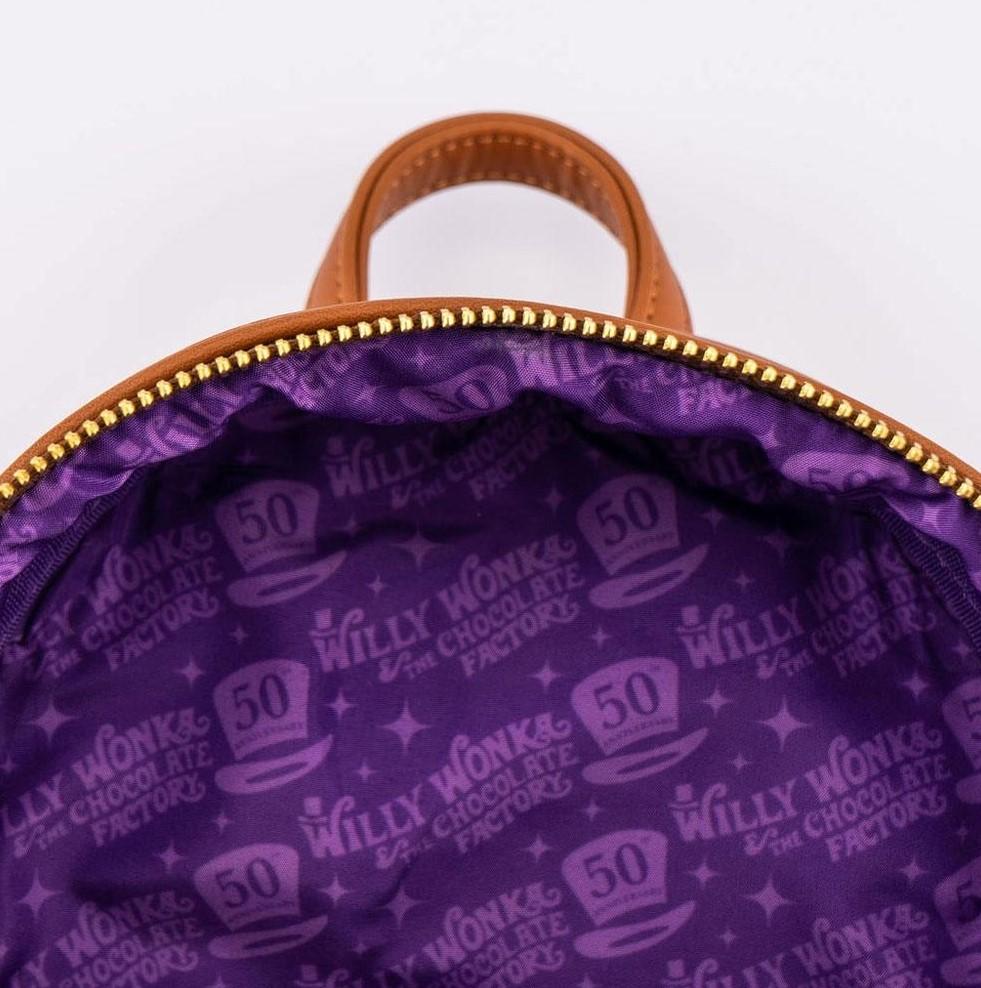 CHARLIE ET LA CHOCOLATERIE - 50ème Annivers. -Mini Sac à dos LoungeFly - 4
