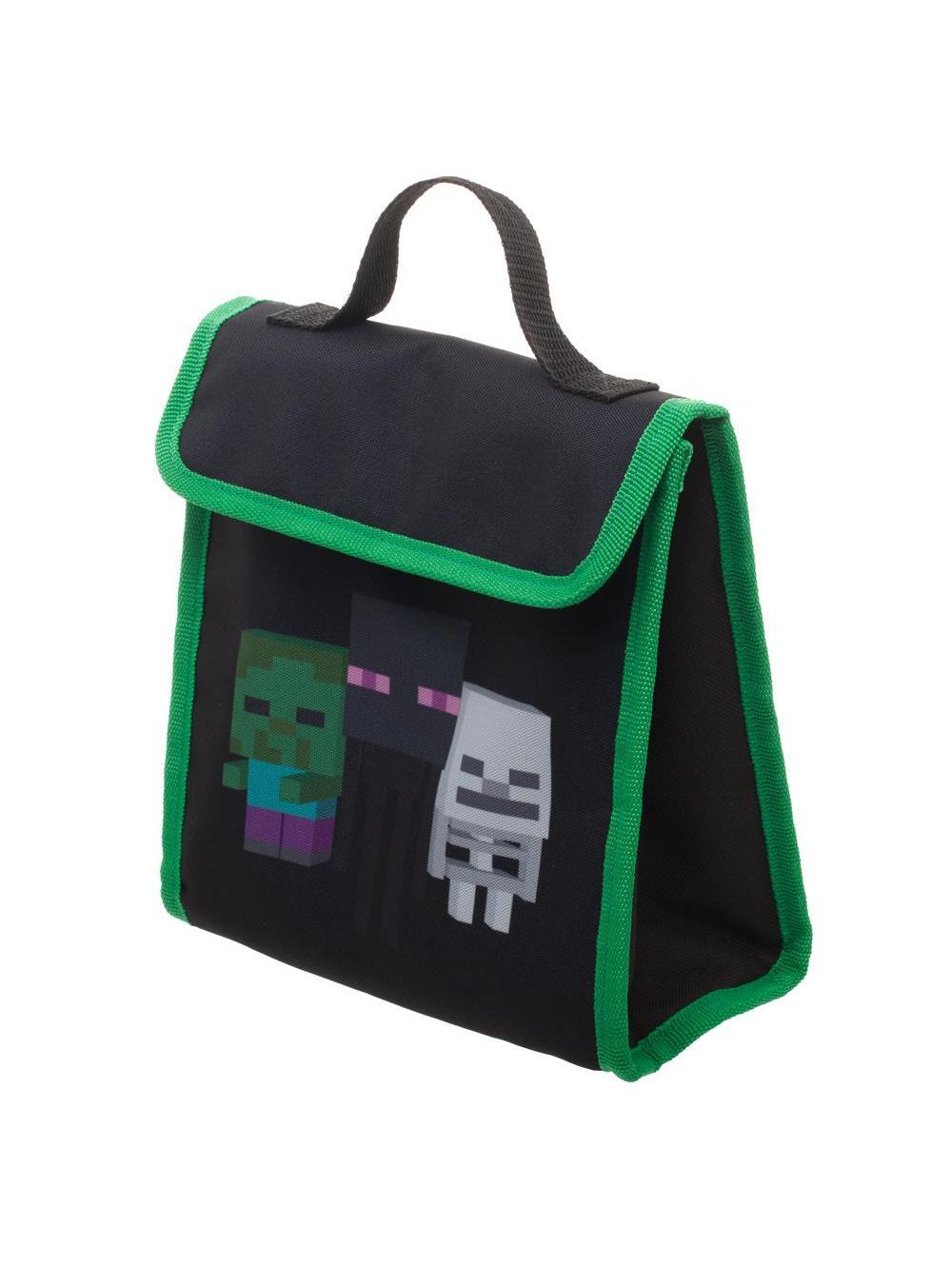 MINECRAFT Back To School 4 Pcs Backpack Set Bag Minecraft