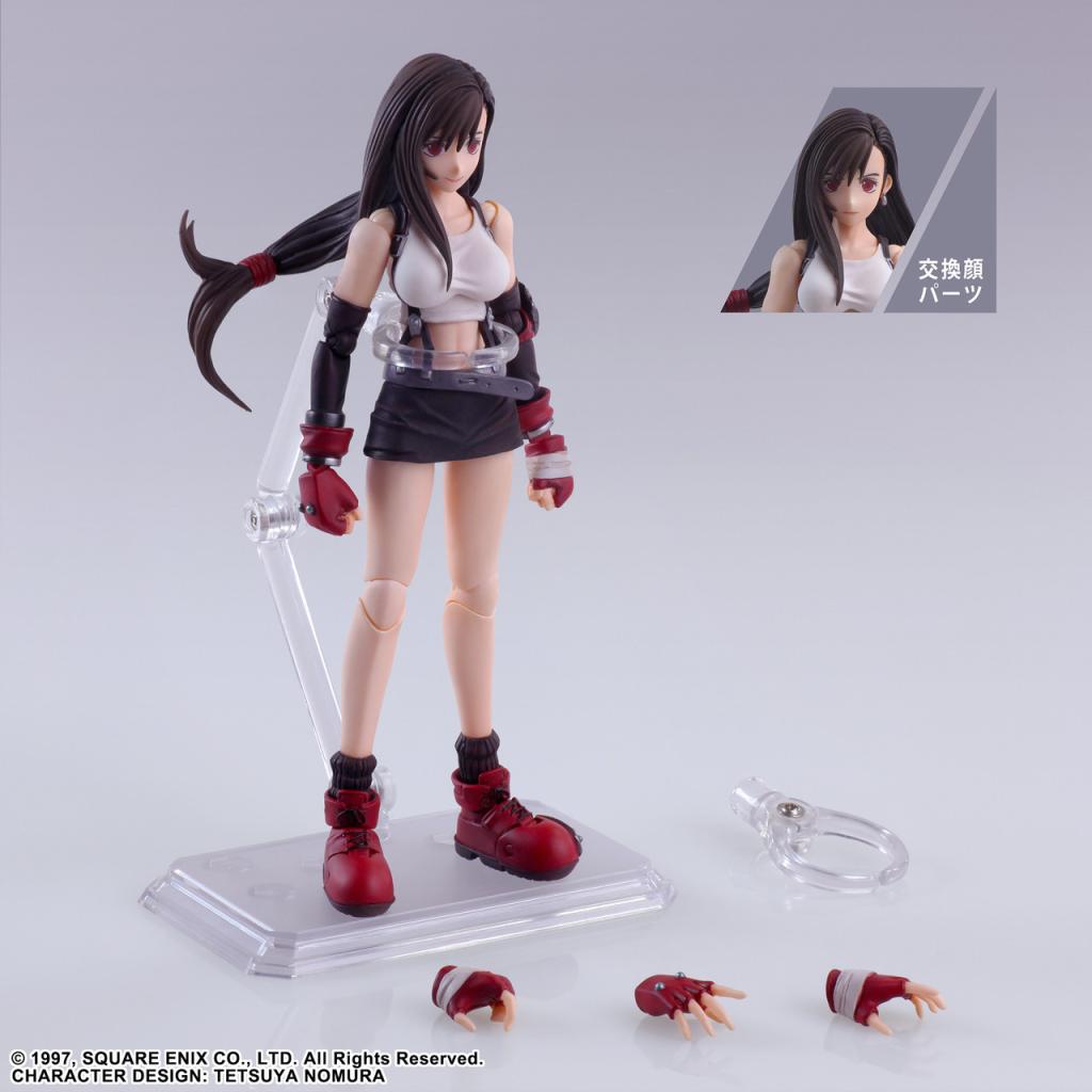 FINAL FANTASY VII -  Tifa Lockhart - Figure Bring Arts 13.6cm - 6