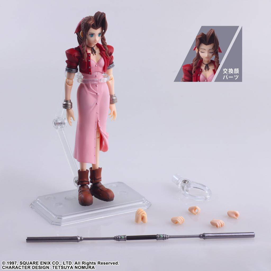 FINAL FANTASY VII -  Aerith Gainsborough - Figure Bring Arts 13.8cm - 6