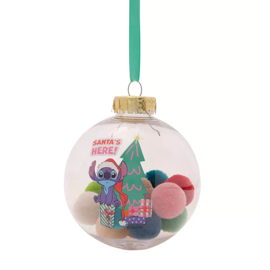 STITCH - Set de 7 Boules de Noël Pompom - 4