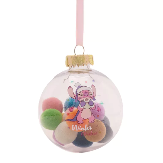 STITCH - Set de 7 Boules de Noël Pompom - 5