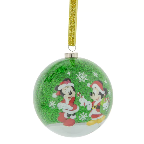 MICKEY & MINNIE - Set de 7 Boules de Noël - 3