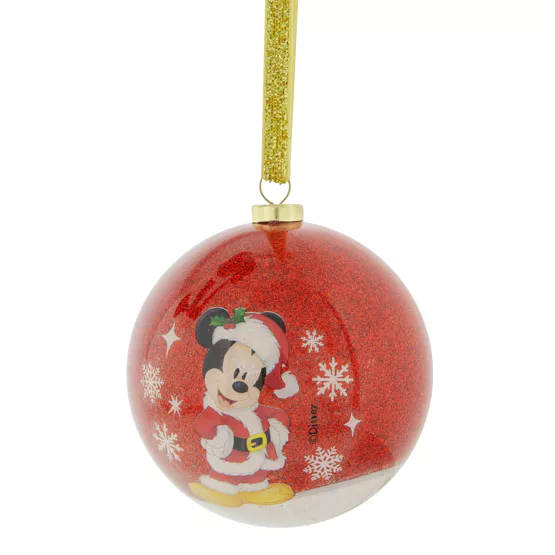 MICKEY & MINNIE - Set de 7 Boules de Noël - 4