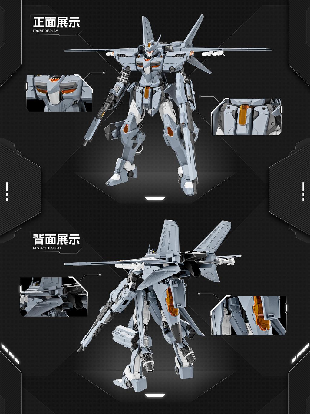 X-PLAY - J-35 Qiong Sheng - Model Kit 21cm - 5