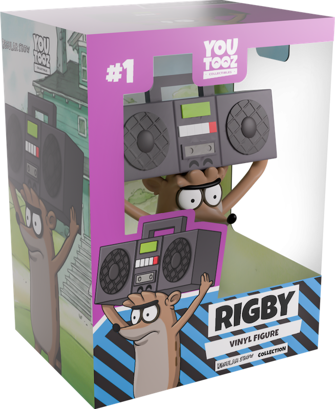 REGULAR SHOW - Rigby - Figurine Youtooz 12cm - 2