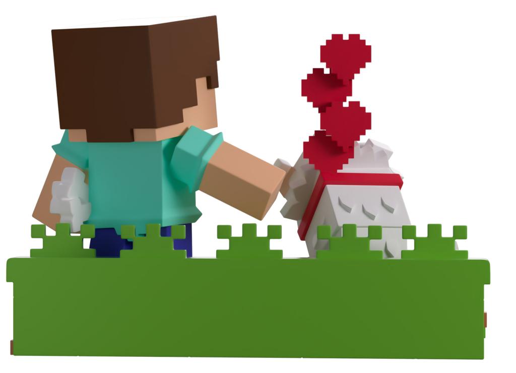 MINECRAFT - Taming a Wolf - Figure Youtooz 13cm - 4