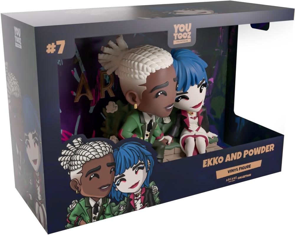 ARCANE - Ekko et Powder - Figurine Youtooz 11.7cm - 2