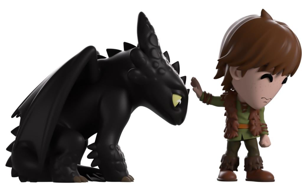 HOW TO TRAIN YOUR DRAGON - Meeting Toothless - Figure Youtooz 11cm - 3