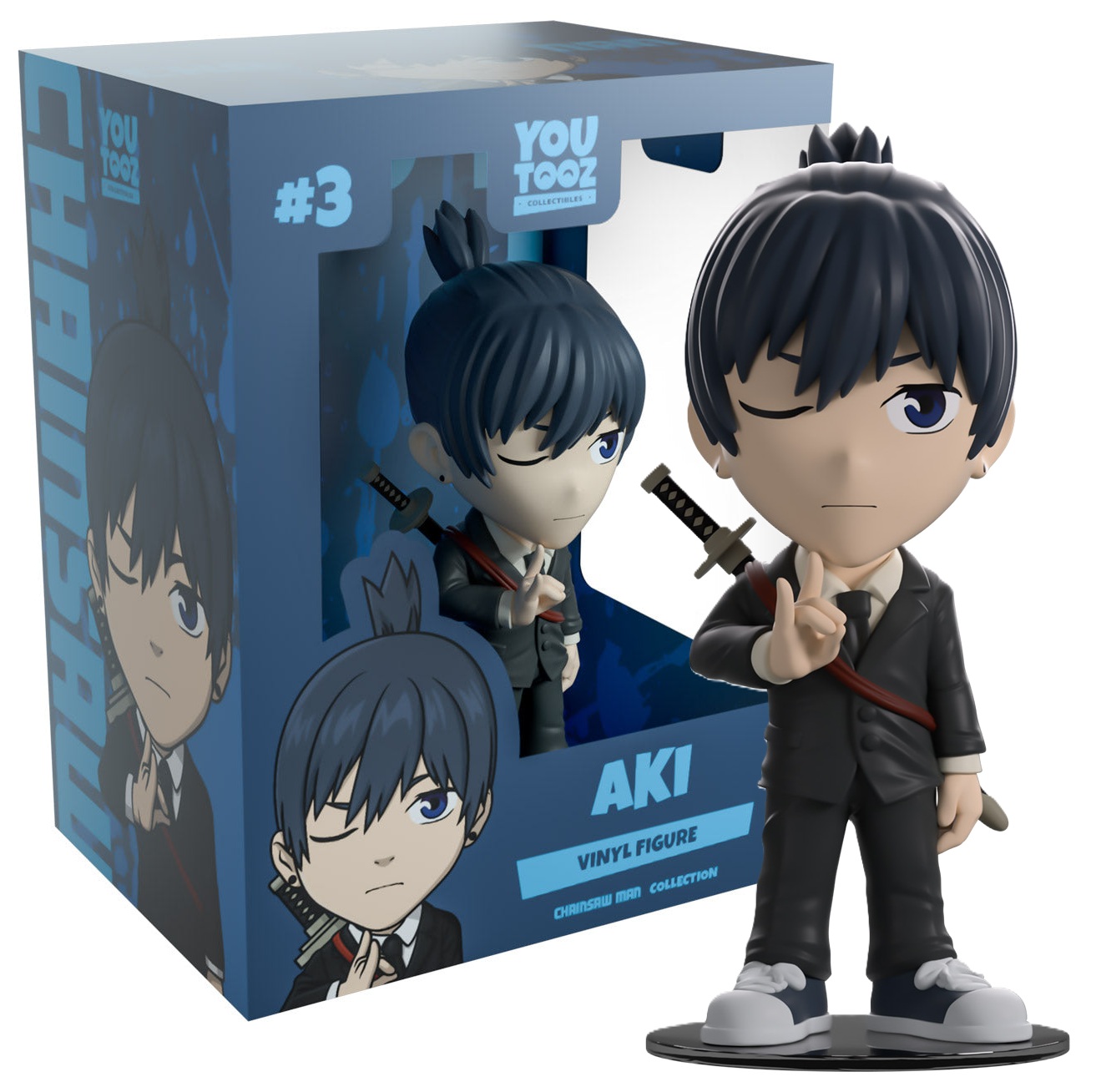CHAINSAW MAN - Aki - Figurine Youtooz 12.5cm