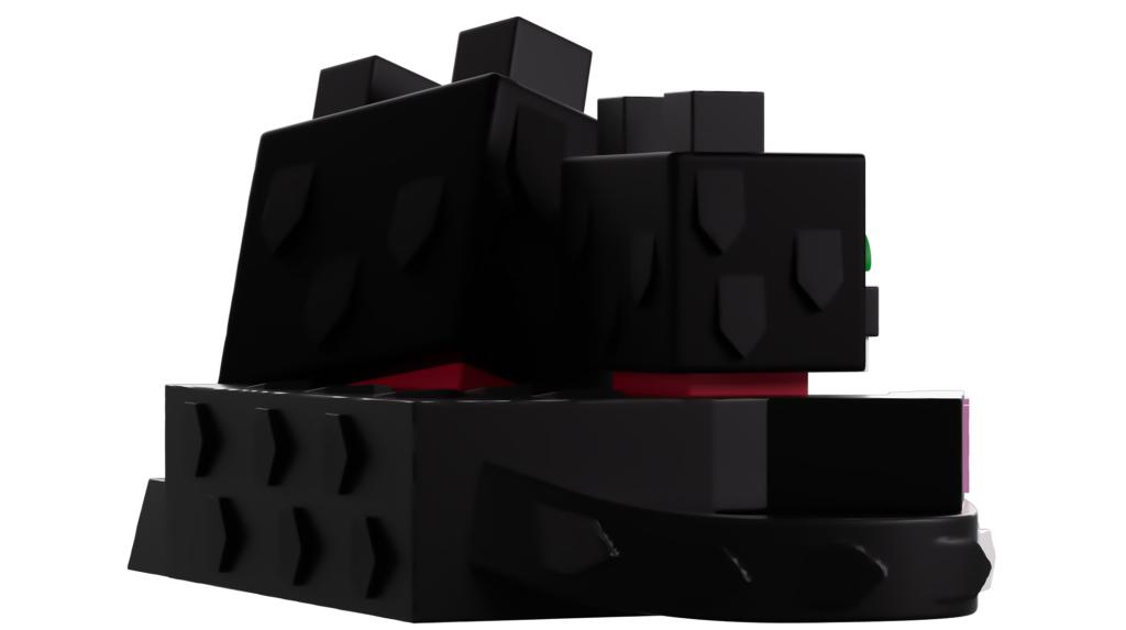 MINECRAFT - Chat Tuxedo - Figurine Youtooz 7cm - 5