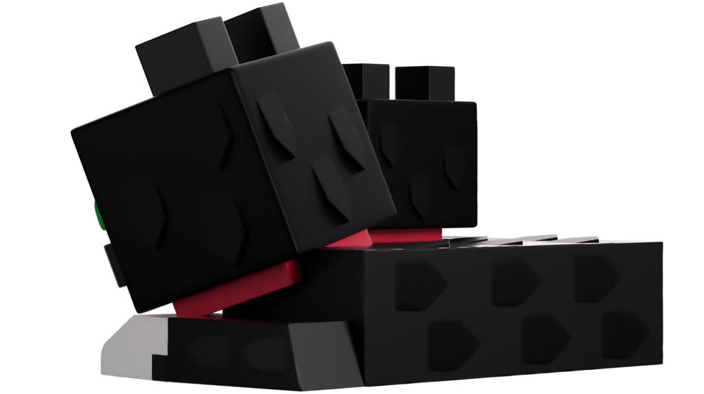 MINECRAFT - Chat Tuxedo - Figurine Youtooz 7cm - 6