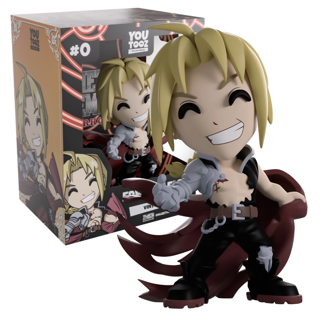 FULL METAL ALCHEMIST BROTHERHOOD - Edward Elric -Figurine Youtooz 12cm
