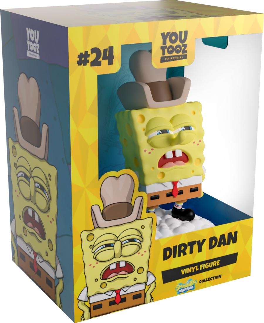 BOB L'EPONGE - Dirty Dan - Figure Youtooz 12cm - 2