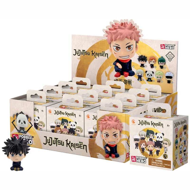 JUJUTSU KAISEN - Bobble Hero - Assortiment 12 Figurines 6cm -Blind Box