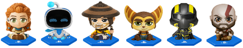 PLAYSTATION - Bobble Hero - Assortiment 12 Figurines 6cm -Blind Box - 3