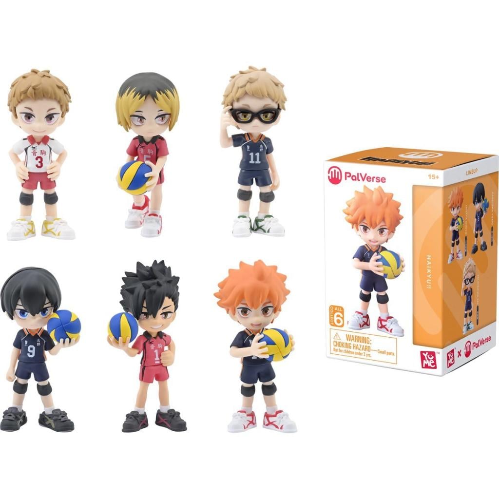 HAIKYU - Blind Box - Assortiment 6 Figurines 9cm - 2