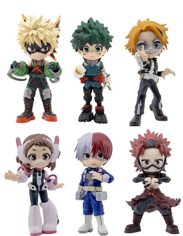 MY HERO ACADEMIA - Series 1 - Blind Box - Assortiment 6 Figurines 9cm