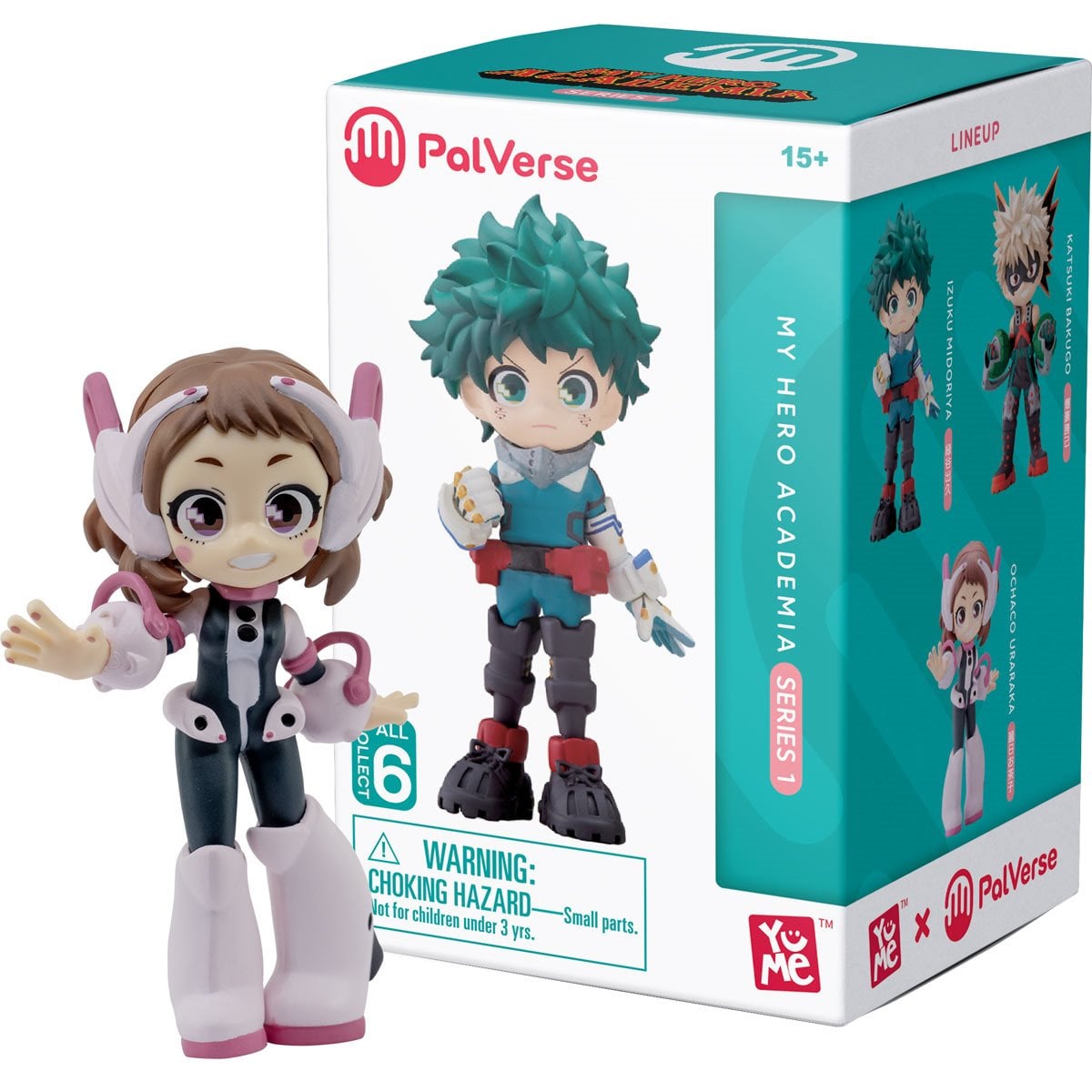 MY HERO ACADEMIA - Series 1 - Blind Box - Assortiment 6 Figurines 9cm