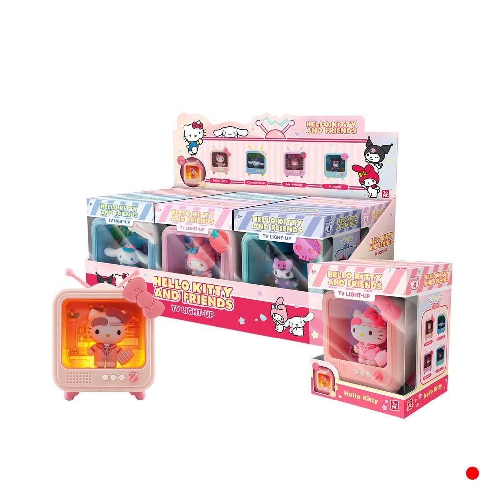 HELLO KITTY - Bedside Light Tv Series - Assortiment 8 Fig. 8cm - 2