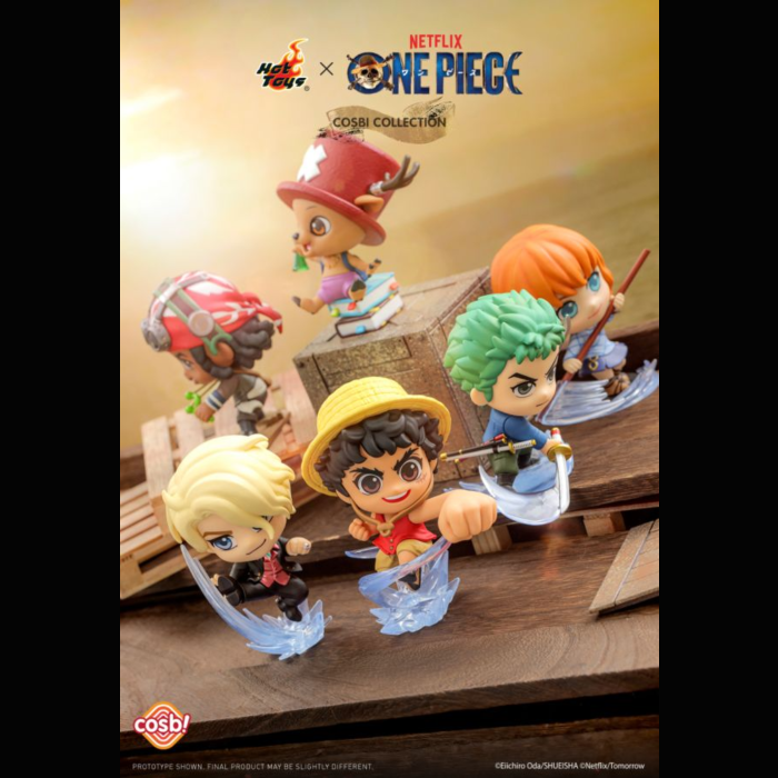 ONE PIECE - Netflix - Assort. 8 Figurines Cosbi 8cm BLIND BOX - 2