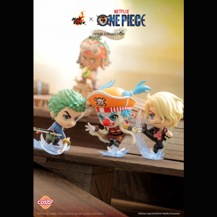ONE PIECE - Netflix - Assort. 8 Figurines Cosbi 8cm BLIND BOX - 3