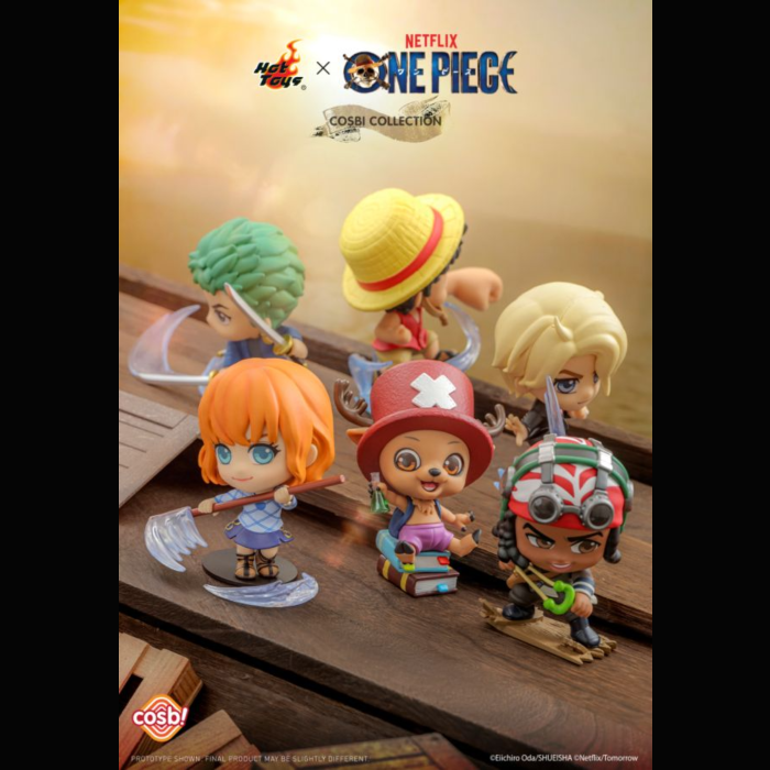 ONE PIECE - Netflix - Assort. 8 Figurines Cosbi 8cm BLIND BOX - 4