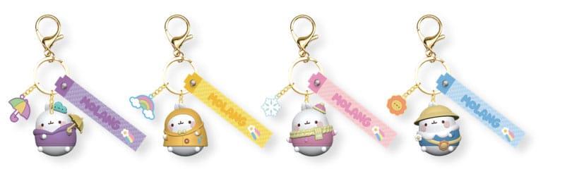 MOLANG - Weather Series - Assortiment 9 Porte-Clés 5cm Blind Box - 2