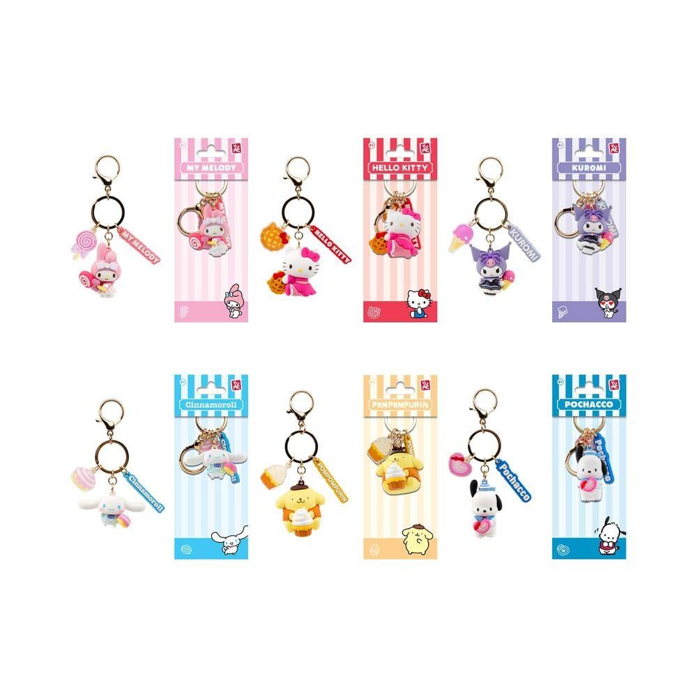 HELLO KITTY - Tea Party Series -Assort 12 Porte-Clés 13cm Blind Box - 2