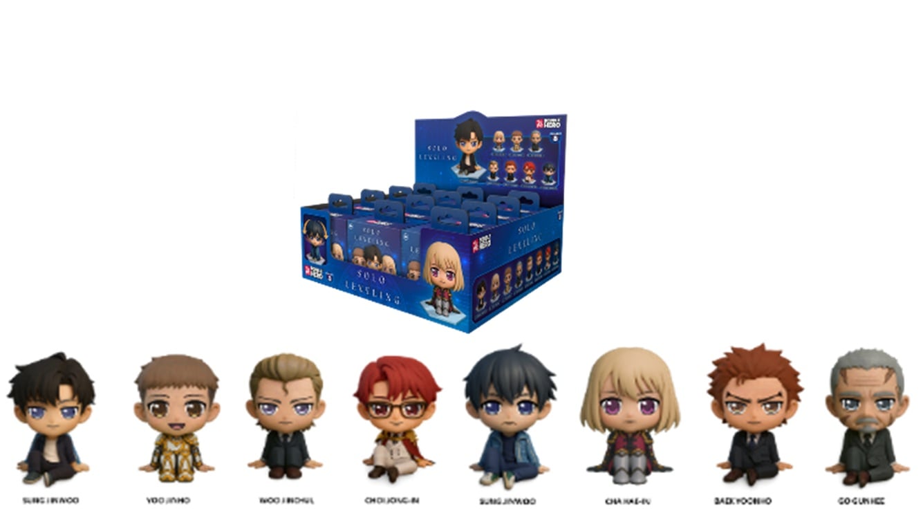 SOLO LEVELING - Bobble Hero - Assortiment 12 Figurines 6cm -Blind Box