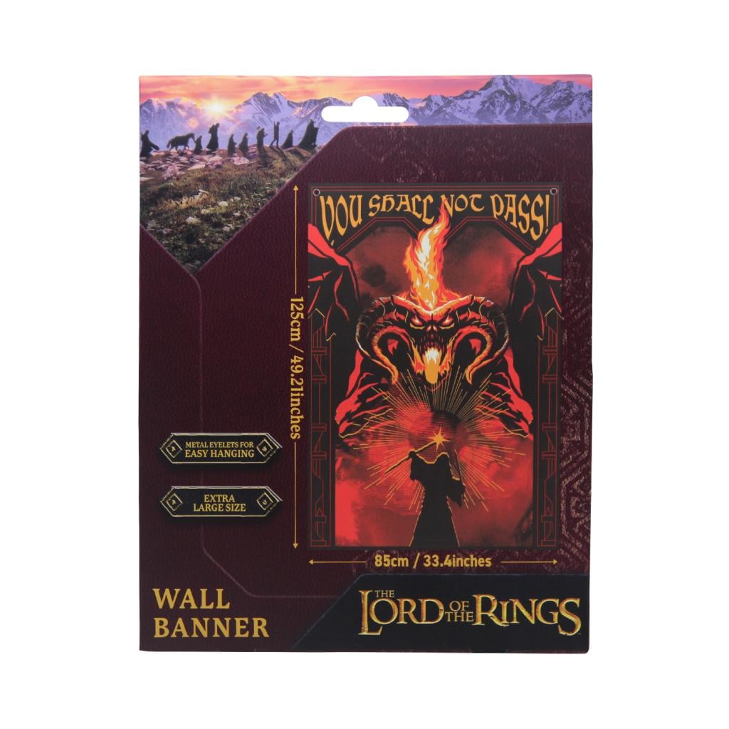 THE LORD OF THE RINGS - Balrog - Wall Banner '125 x 85 cm' - 3