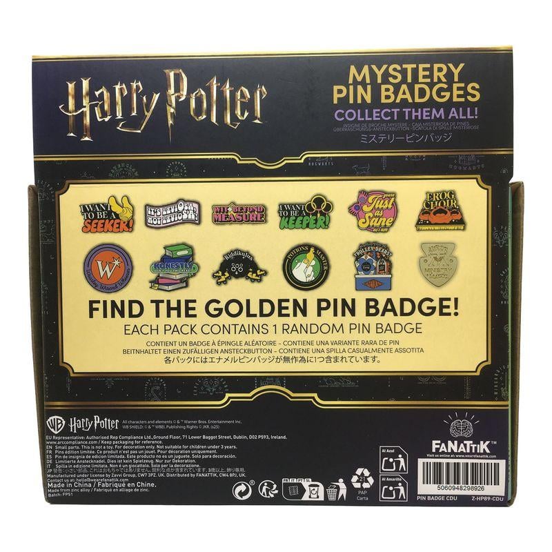 HARRY POTTER - Mystery Box de 12 Pin's - 4