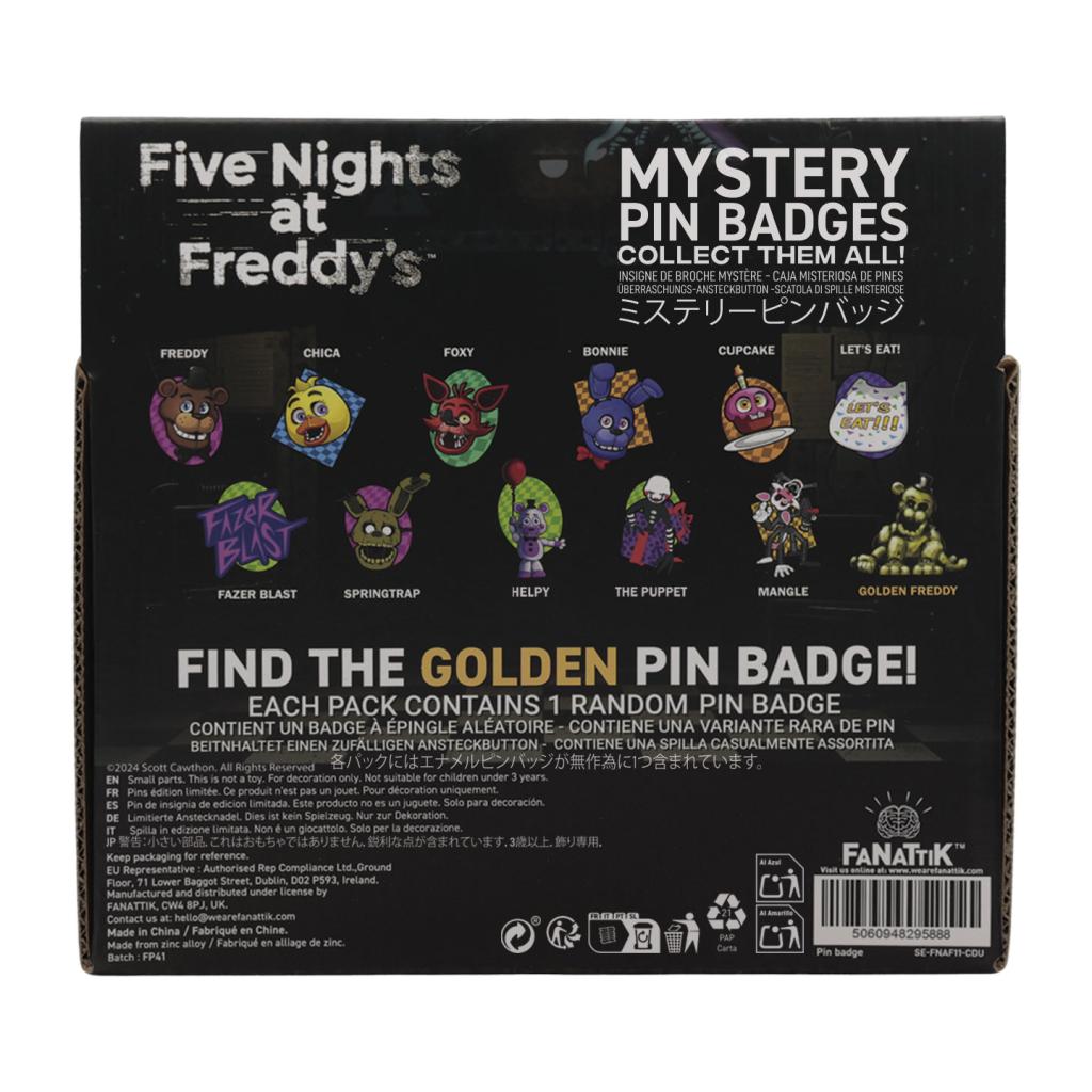 FIVE NIGHTS AT FREDDY'S - Mystery Box de 12 Pin's - 4