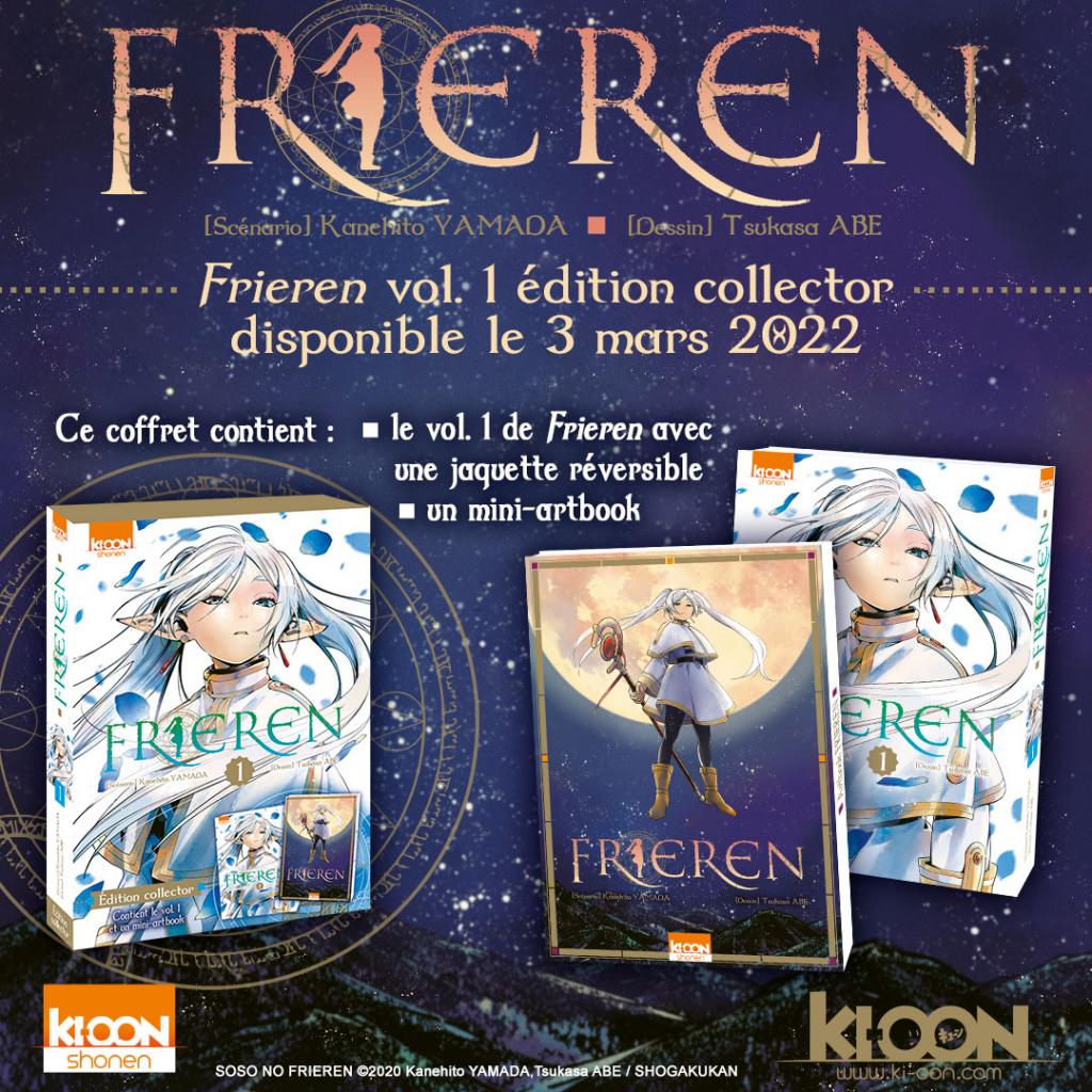 FRIEREN Tome 1 Edition Collector Manga Frieren