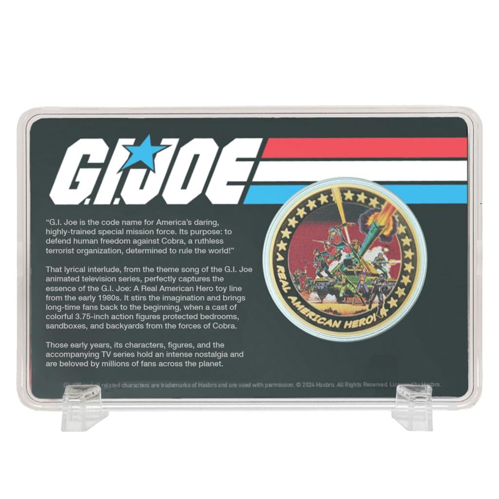 G.I. JOE - 60th Anniversary - 24k Plated Gold lLimited Edition Coin - 4