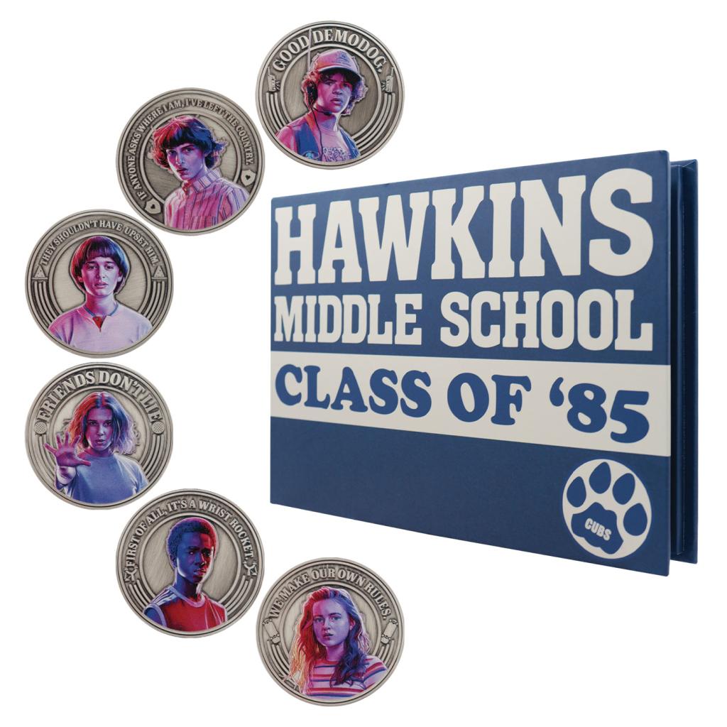 STRANGER THINGS - Yearbook - Album of 6 collection coins - 3