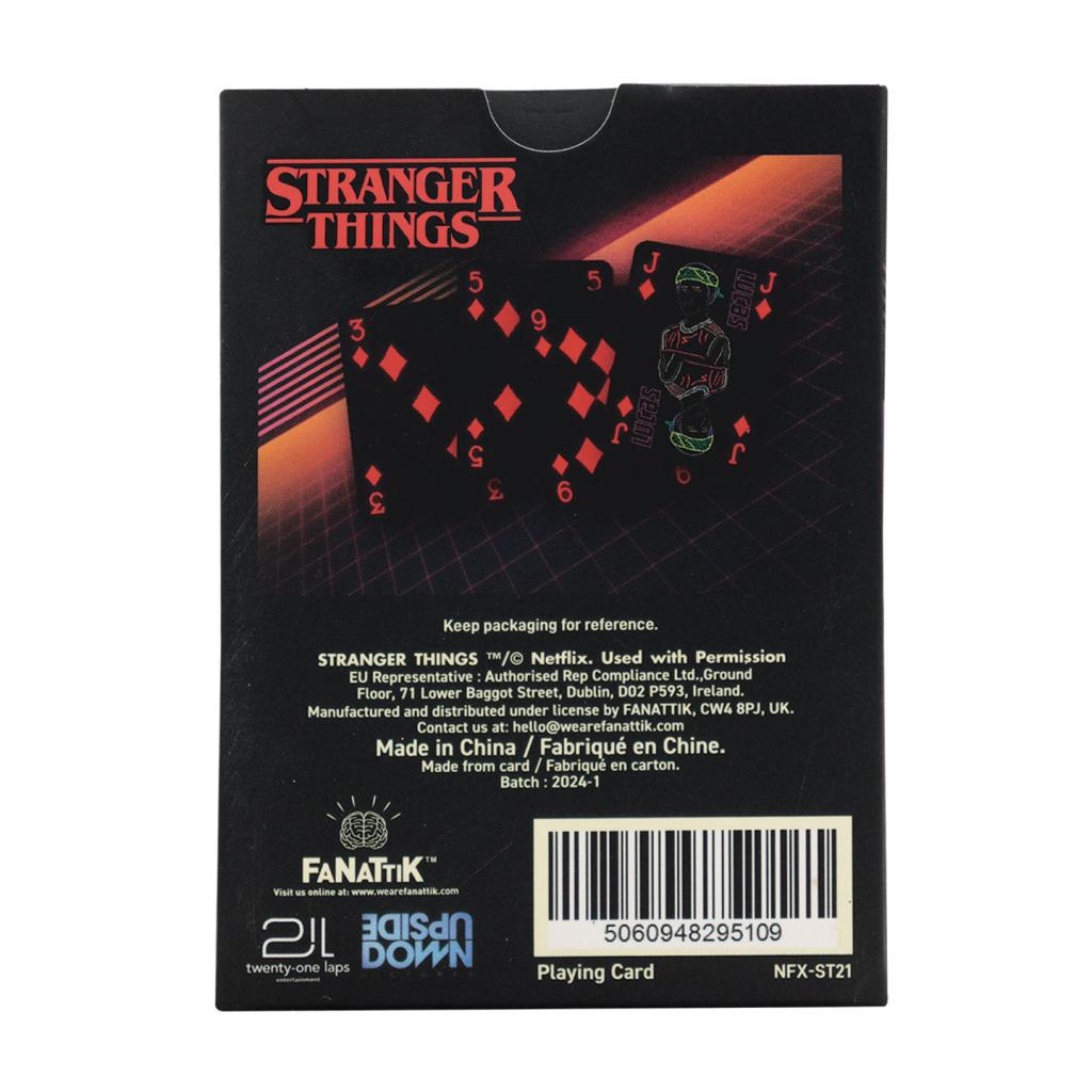 STRANGER THINGS - Jeu de cartes à jouer (52 cartes + 2 jokers) - 6