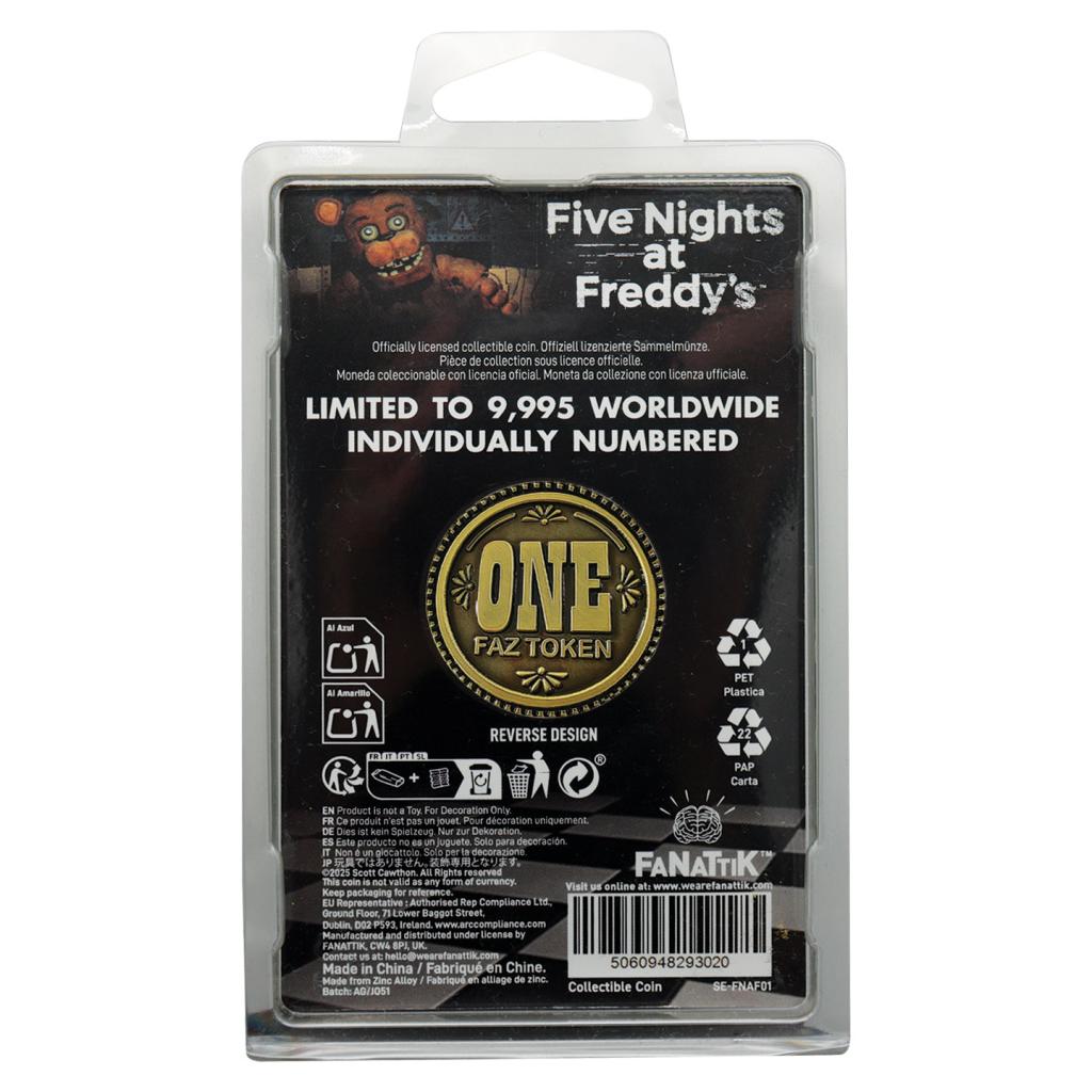FIVE NIGHTS AT FREDDY'S - Fazbear - Limited Edition Coin - 4