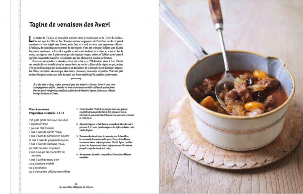 LES RECETTES ELFIQUES - 80 recettes inspirées des elfes de Tolkien - 3