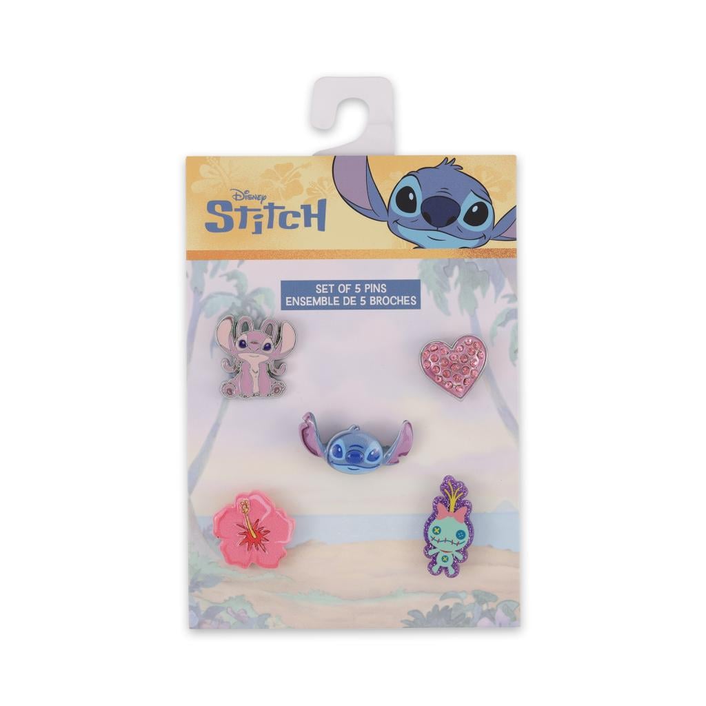 STITCH & ANGEL - Set of 5 Pin's - 3