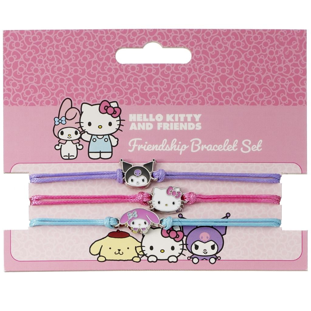 HELLO KITTY & Friends - Set of 3 Friendship Bracelets - 3