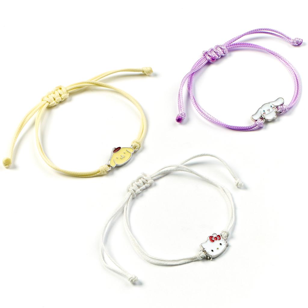 HELLO KITTY & Friends - Set of 3 Friendship Bracelets - 2