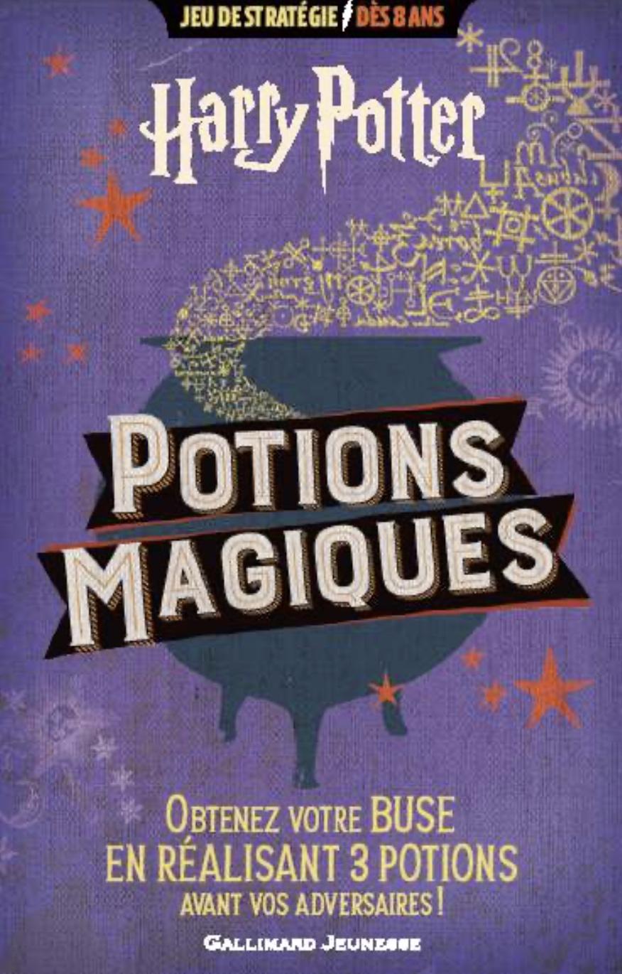 HARRY POTTER - Potions magiques - Jeu de stratégie - Gallimard - 2